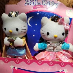 NIB Vintage Hello Kitty (Cinderella) plush set